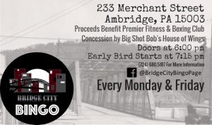 Bridge City Bingo @ Paramount, Inc | Ambridge | Pennsylvania | United States